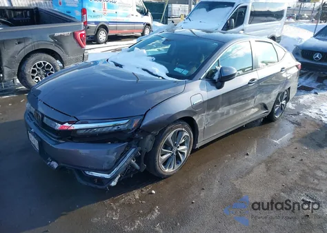 2018 Honda Clarity Plug-In Hybrid из США, поврежденный, VIN JHMZC5F1XJC013798